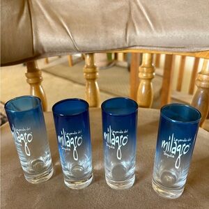 Leyenda del Milagro tequila 4" glass.